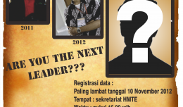 Be the next leader!